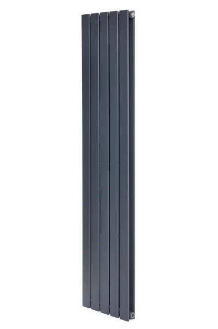 Вертикальний дизайнерський радіатор опалення ARTTIDESIGN Livorno II 5/1800/340 білий матовий